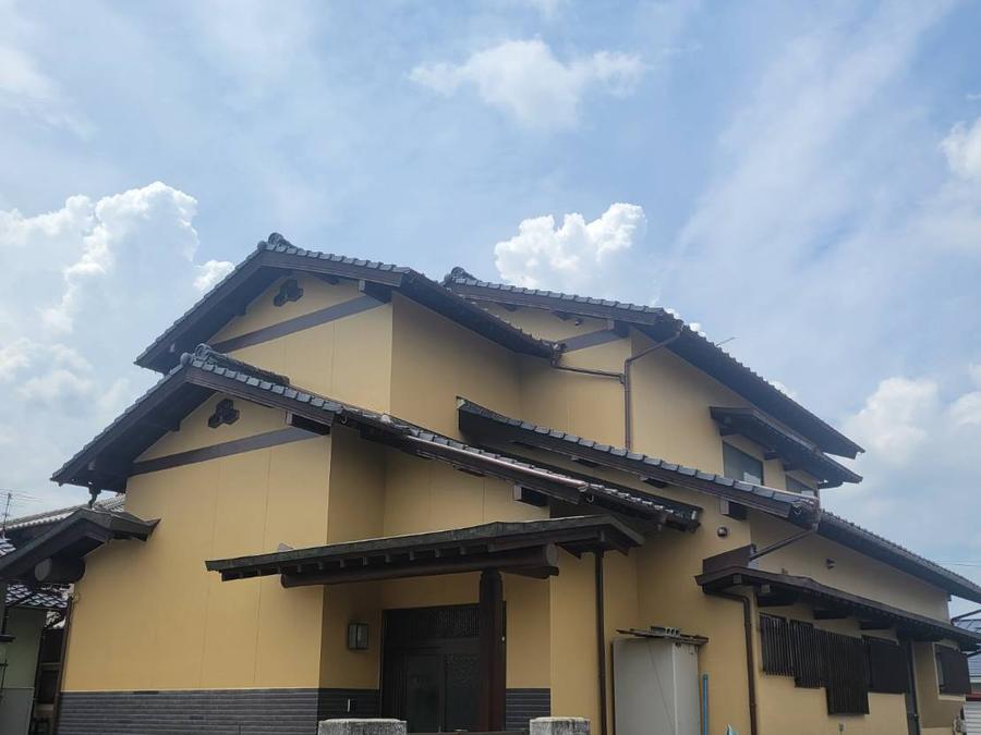 O様邸 外壁塗装(和風仕様) 施工後