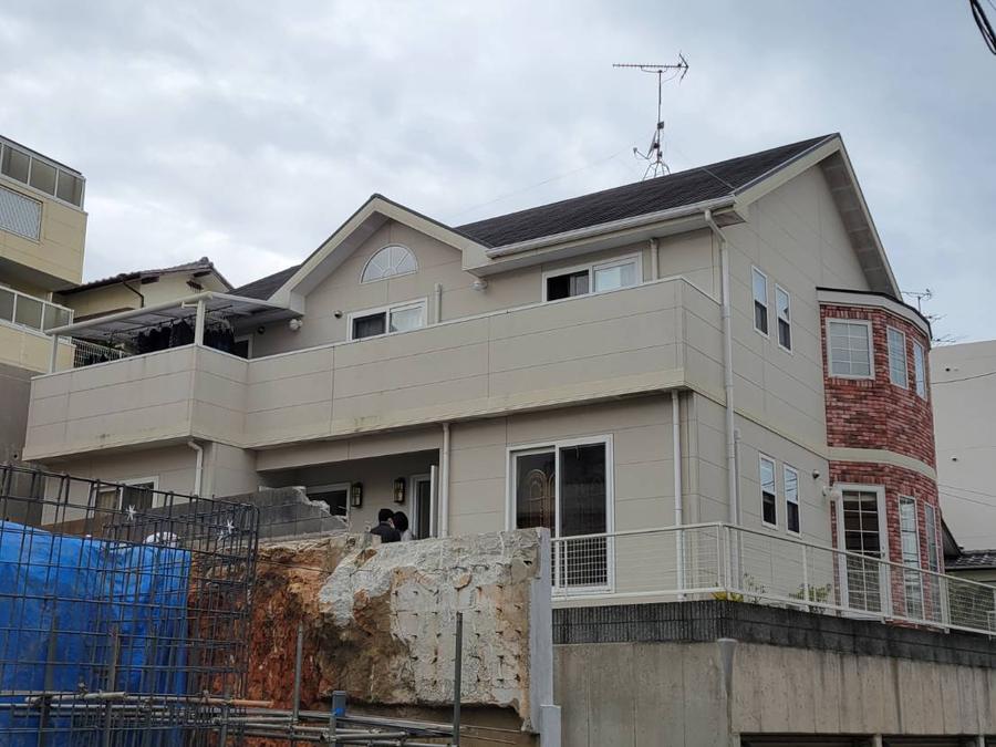 福岡市 I様邸 外壁・屋根の塗り替え 施工前